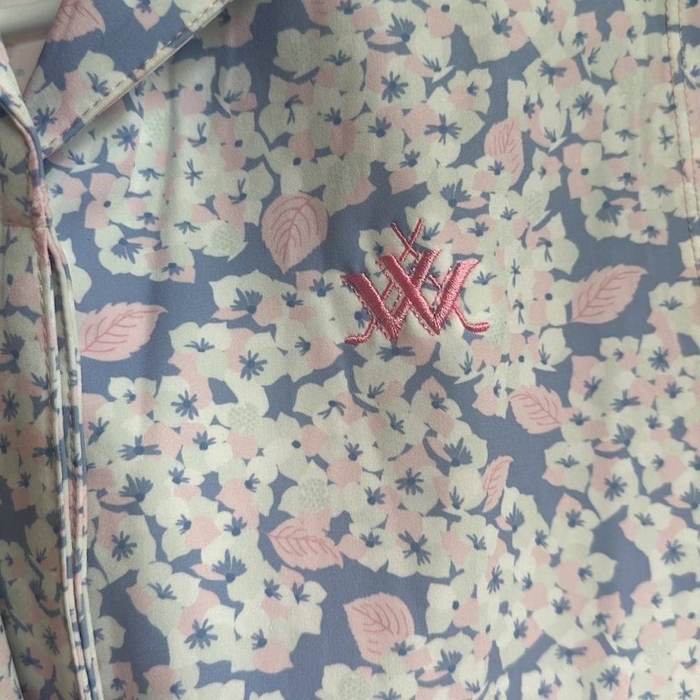 Women Turtles & Tees Masters in Bloom Peri Darby Polyester & Spandex Golf Dress - Picture 10 of 11